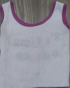 Embroidery Tank Top
