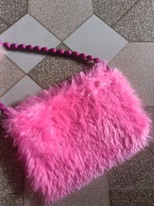 PINK COLOR CLUTCH COM SLING BAG 🎒