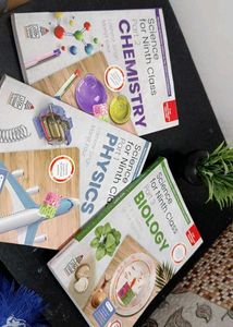 Set Of All Three Science Reference Books