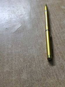 Gold colored pen