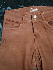 Candies Brown Skinny Jeans - Size 7