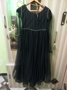 Elegant Black Ethnic Gown