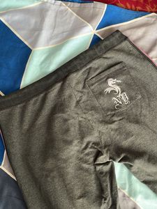 Gray Track Pants