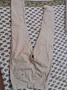 Khaki Straight Fit Pants