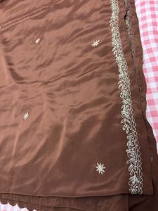 Zari work Silk Saree