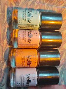 Vellino Nail Polish Set - 4 Colors
