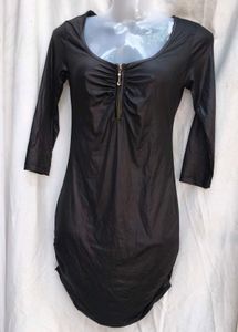 482610. Black Mini Dress