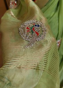 marvadi style daimond work saree available 😍