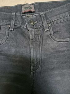 Vintage Grey Denim Jeans