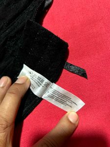 Black Lace Corset Top