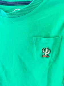 Organic Cotton Green Tshirt.