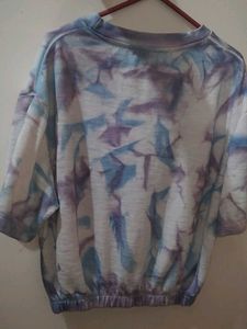 Tie Dye Cropped T-Shirt