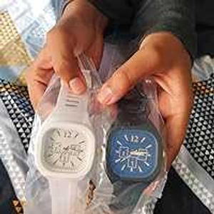 White Fashion Watch For Boys and Girls