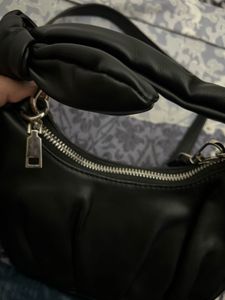 Black Bow Crossbody Bag