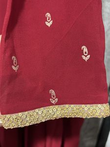 Indya Maroon Anarkali 🪷