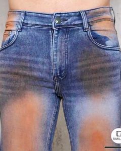 Brand New Shein Acid Wash Jeans (Unique Tinted)