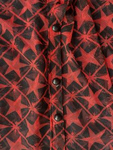 Printed Net Shirt