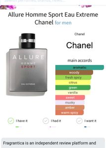 Chanel Allure Homme Sports Extreme 150ml