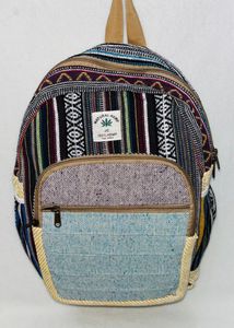 Colorful Hemp Backpack