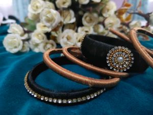 Beautiful Threaded Bangles