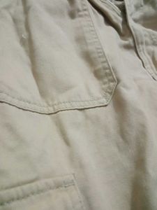 Baggy Beige Cargo Pants/Jorts Brand New
