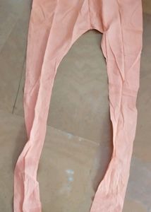 Fabindia Dark Peach Chooridar