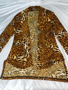 Animal Print Shrug