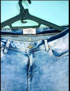 Acid Wash Denim Jeans