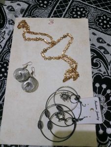 Jewelry Bundle: Necklace and Earrings