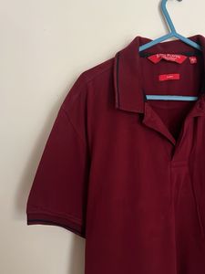 John Players Polo - Burgundy, Men&#39;s Size Large