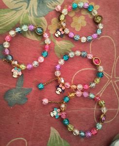 Handmade Beaded Charm Bracelets