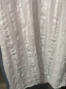 White Embroidered Tunic Dress