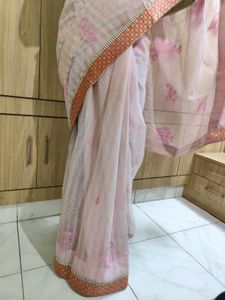 Pink Saree