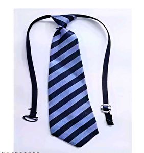 Striped Blue Tie