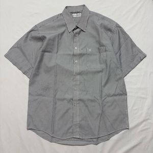 Balenciaga Striped Half Sleeve Boxy Shirt