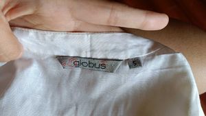 White Pleated Blouse