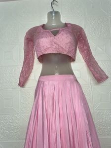 SATIN LEHENGA CHOLI
