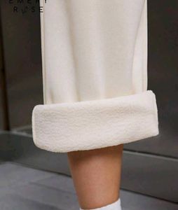 SHIEN White Inside Fur lower