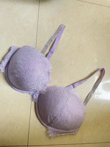 George Stone Straps Pushup Lavender Bra