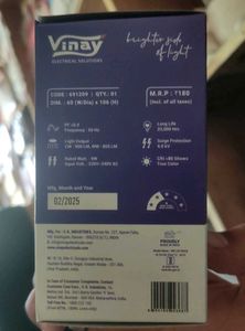 Vinay Glovin+ 9W LED Bulbs 1pc