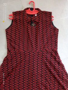 Fully Worked Sleeveless Dress 👗