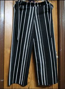Striped & Polka Dot Palazzo Pants