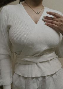 Stylish Soft Ribbed Top
