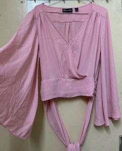 Baby Pink Stylish Top