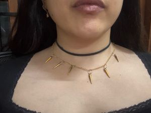 Layered Spike Necklace
