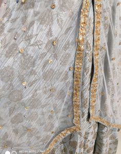 Beautiful Shrug Pattern Gown