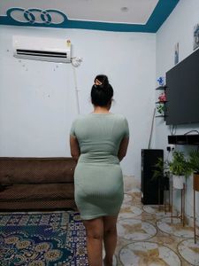 Cute Green Mini Dress