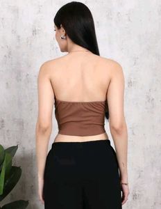 SHEIN BRAND Brown Tube Top