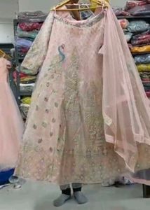 Very Heavy Engagement Lehenga Choli