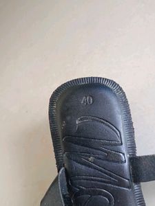 Mochi Black Strappy Sandals